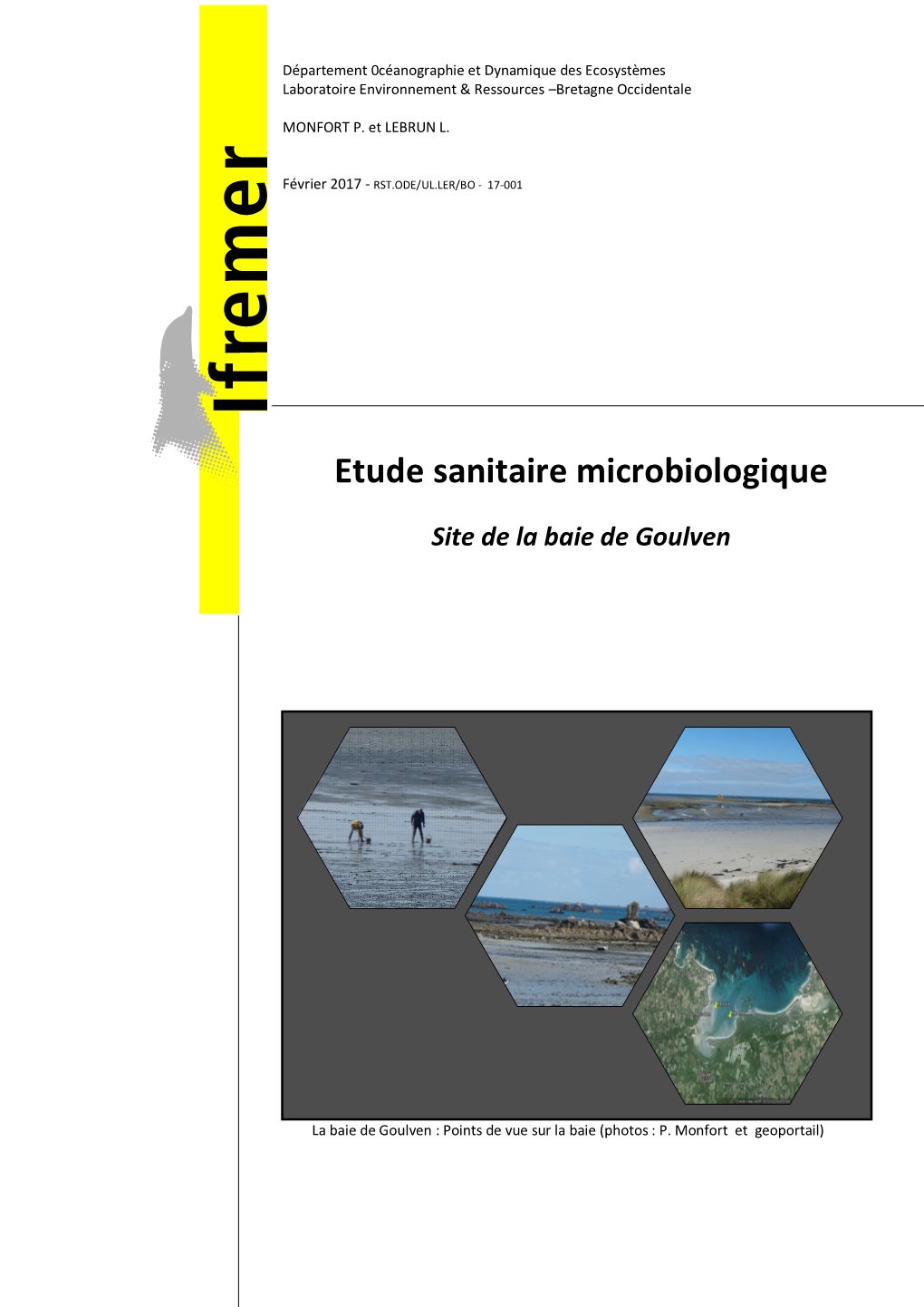 Etude Sanitaire Microbiologique