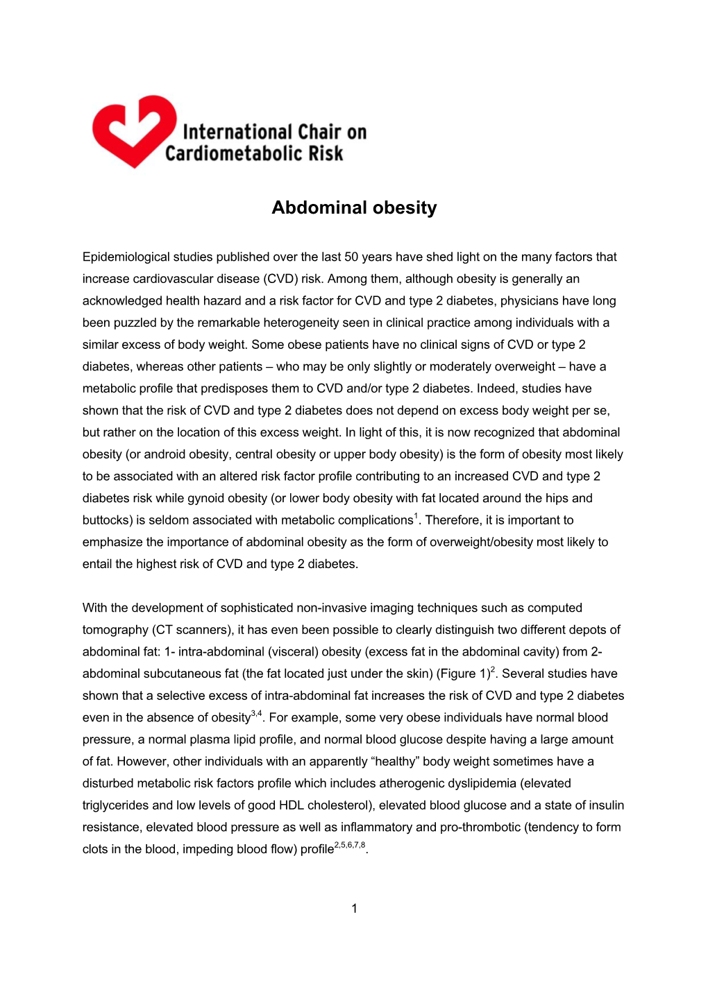 Abdominal Obesity