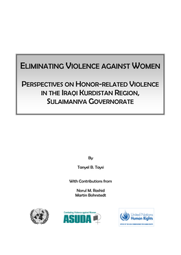 Eliminating Violence Against Women