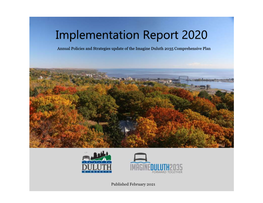 Implementation Report 2020