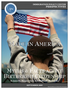 Myths & Facts About Birthright Citizenship