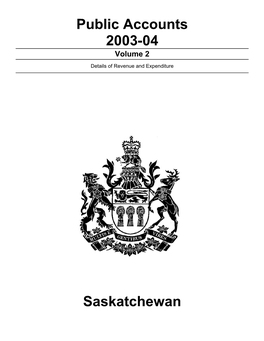 2003-04 Public Accounts Volume 2
