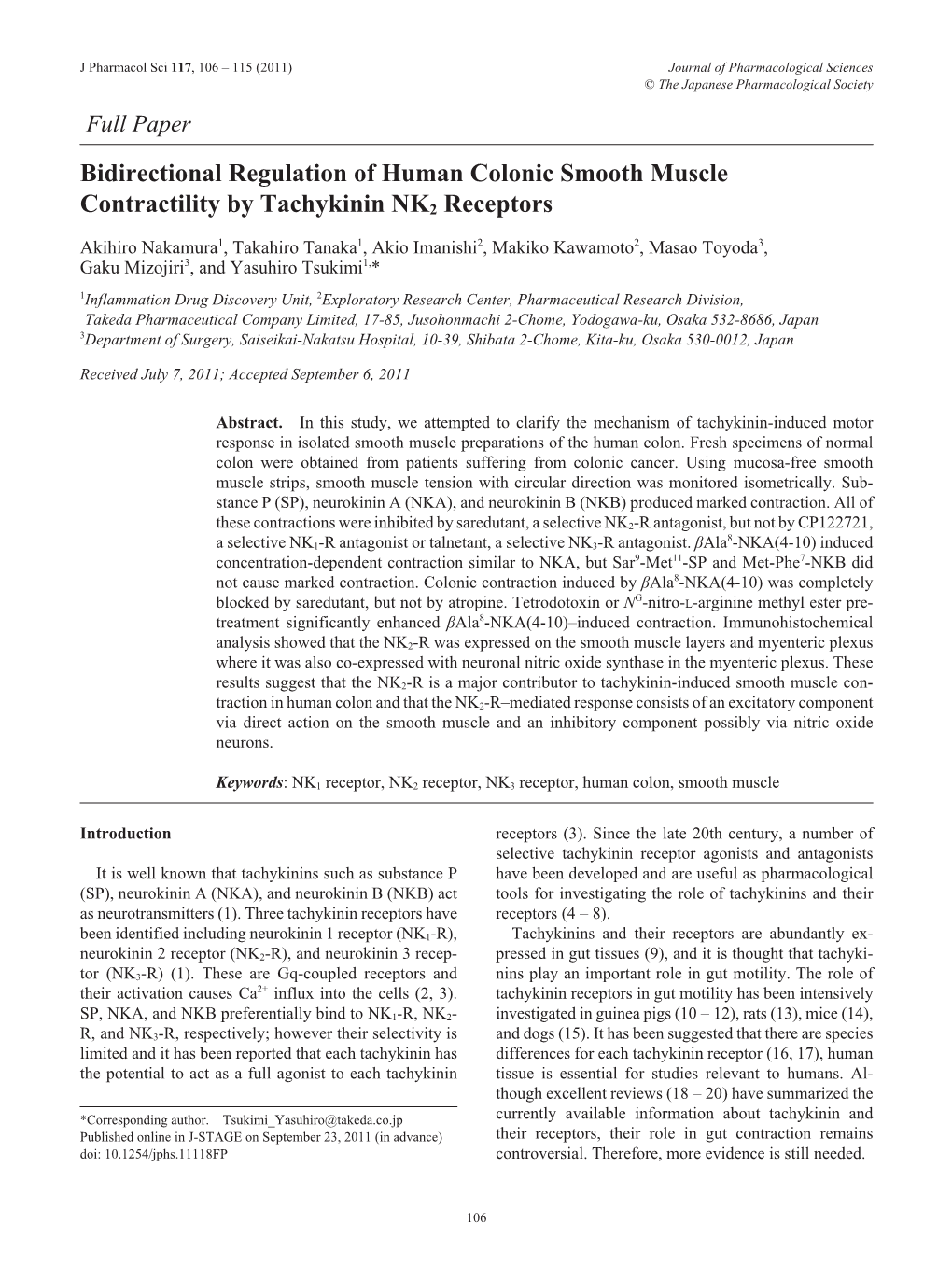 Bidirectional Regulation of Human Colonic Smooth Muscle