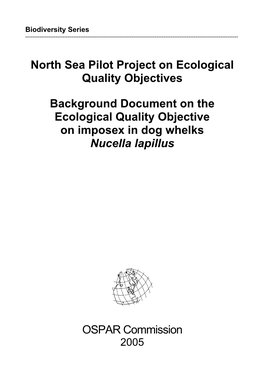 North Sea Pilot Project on Ecological Quality Objectives