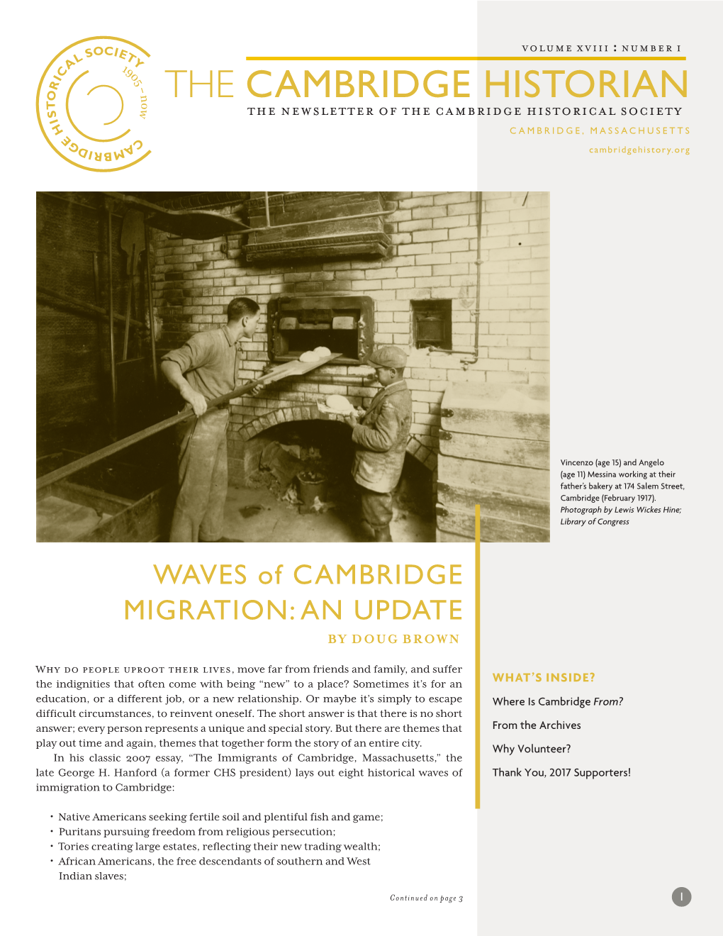The Cambridge Historian Committee