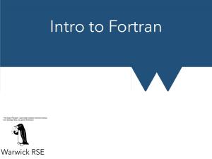 01 Fortran First Introduction.Key