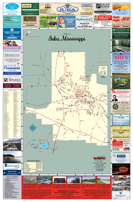 Iuka, MS Map & Businesses