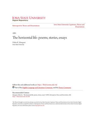 Poems, Stories, Essays Debra K