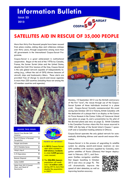 Information Bulletin ISSUE 25 2013