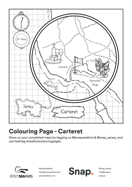 Carteret Colouring Page