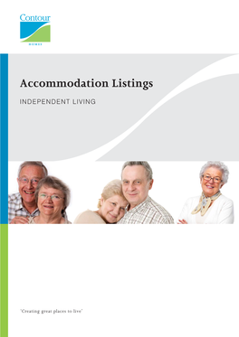 Accommodation Listings.Sheltered Housing:Layout 1