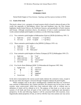 Tone Book CUP Chapter 1