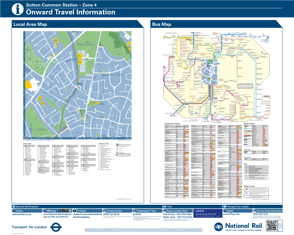 Local Area Map Bus Map