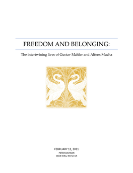 Freedom and Belonging