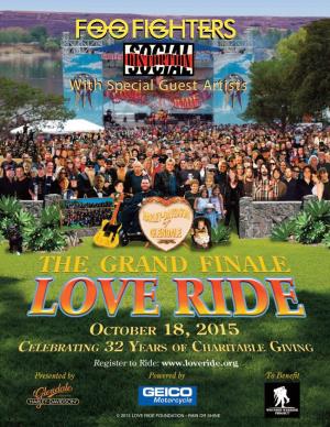 To Download the Love Ride 32 Brochure (Pdf Format)