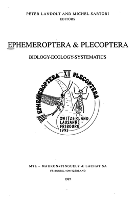 Ephemeroptera & Plecoptera