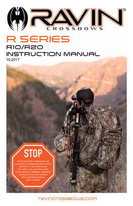 Ravin Crossbow R10/R20 Instruction Manual