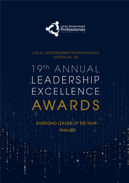 Emerging Leader of the Year - Finalists