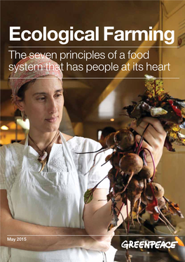 Ecological Farming the Seven Principles of a Food System That Has People at Its Heart