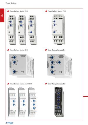 Schrack Timers & Monitoring Relays