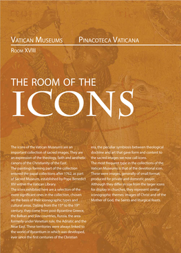 THE ROOM of the Icons