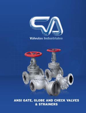 Ansi Gate, Globe and Check Valves & Strainers