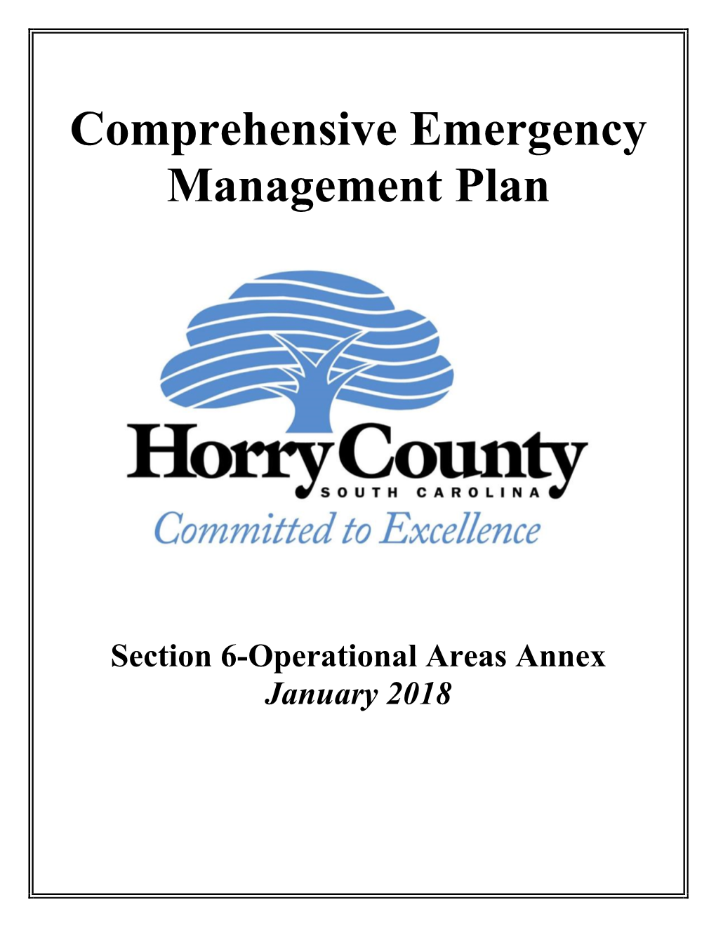 6-9 Operational Areas Plan