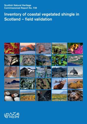 Inventory of Coastal Vegetated Shingle in Scotland – Field Validation