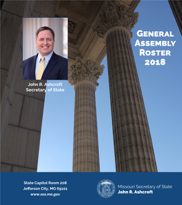 2018 General Assembly Roster