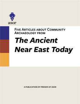 The Ancient Near East Today