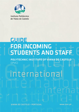 Guide for Incoming Students and Staff