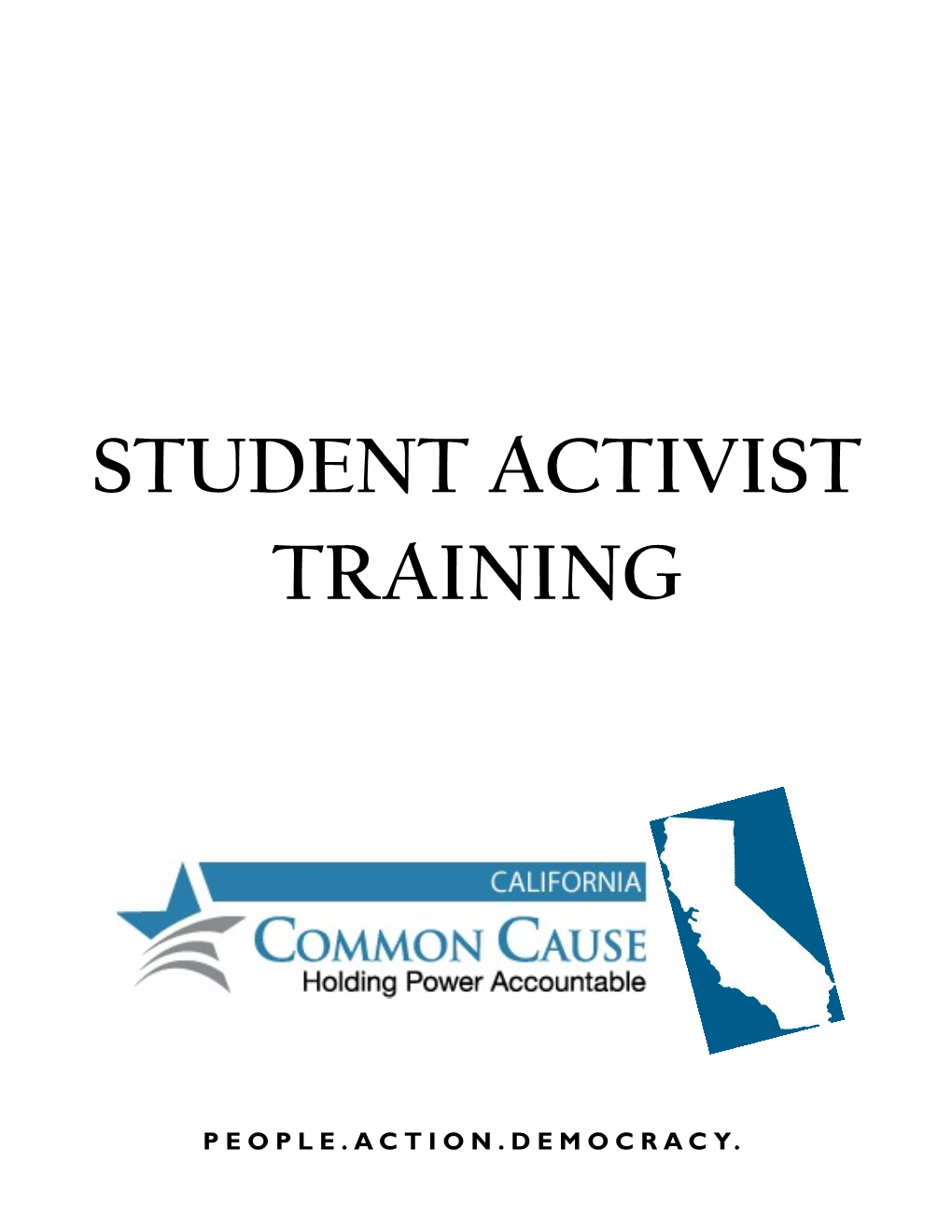 Student Activist Training