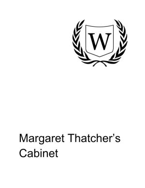 Margaret Thatcher's Cabinet