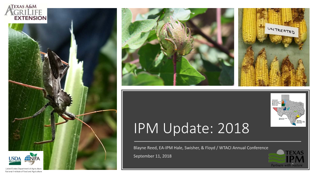 IPM Update: 2018