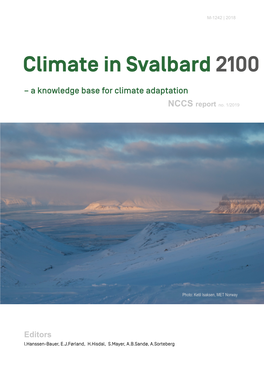 Climate in Svalbard 2100