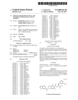 (12) United States Patent (10) Patent No.: US 8,080,562 B2