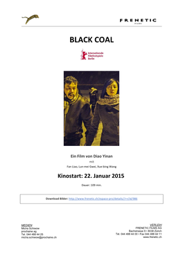 BLACK COAL-Presskit-De