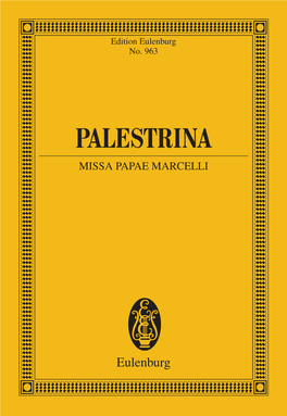 Palestrina Missa Papae Marcelli