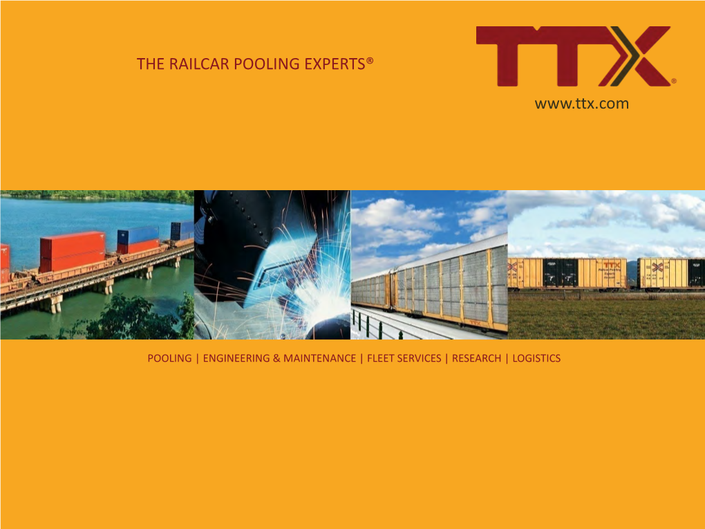 The Railcar Pooling Experts®