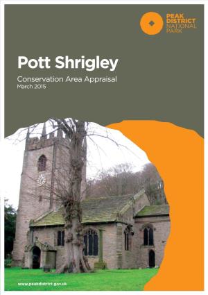 Pott Shrigley Conservation Area Appraisal March 2015
