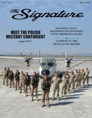 Meet the Polish Military Contingent of Sigonella