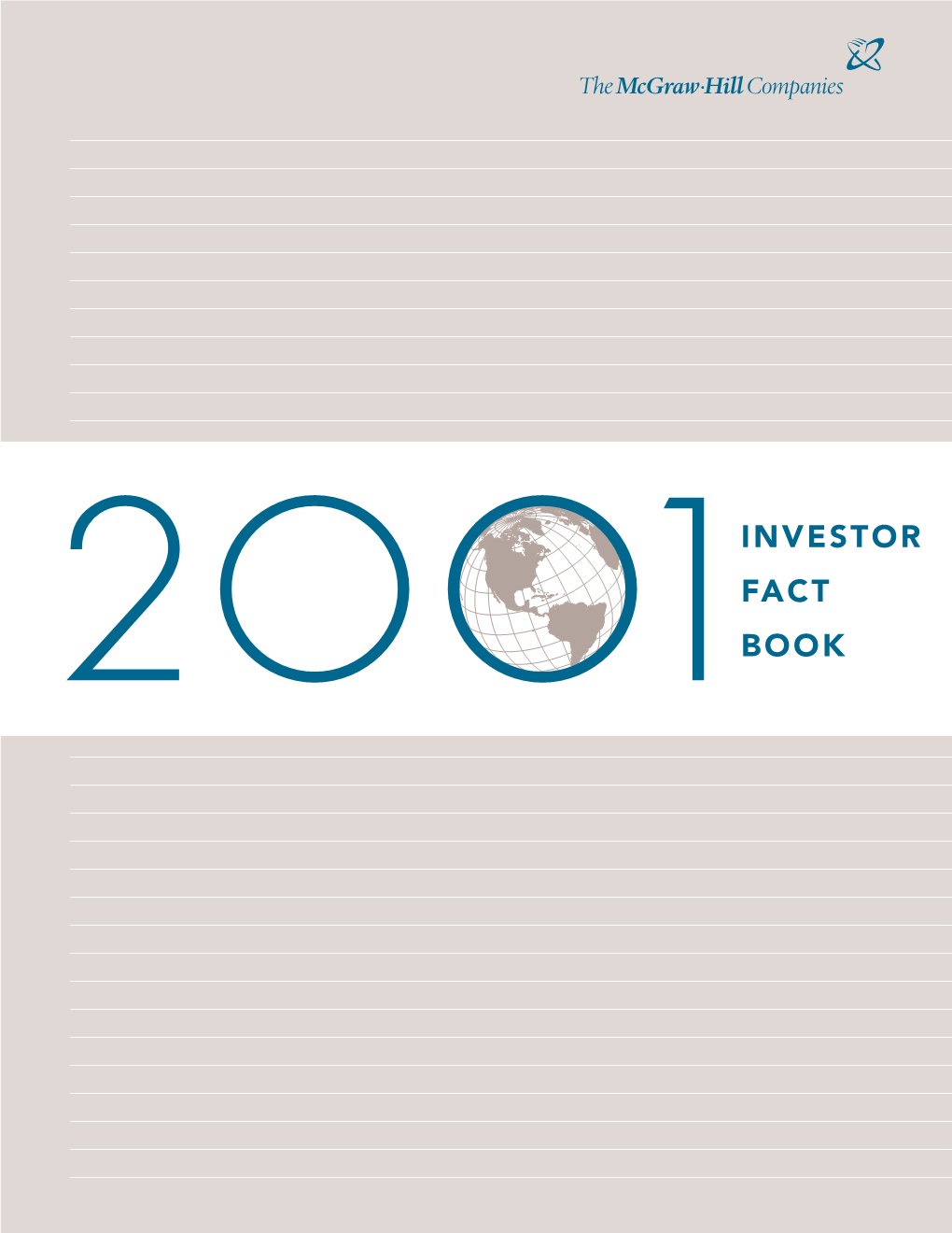 The Mcgraw-Hill Companies 2001 Investor Fact Book