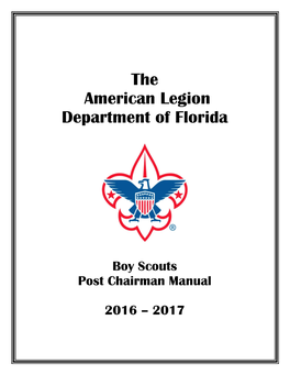 Boy Scouts Post Manual 2016