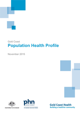 Gold Coast Population Health Profile