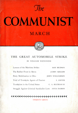 The Great Automobile Strike