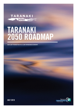 Taranaki 2050 Roadmap