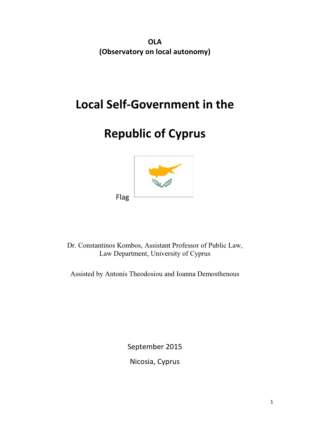 Final Local Administration in Cyprus 1 REVIEWED JJ-1