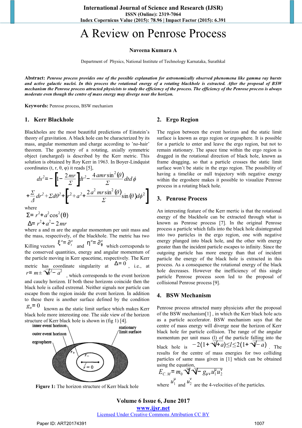 A Review on Penrose Process