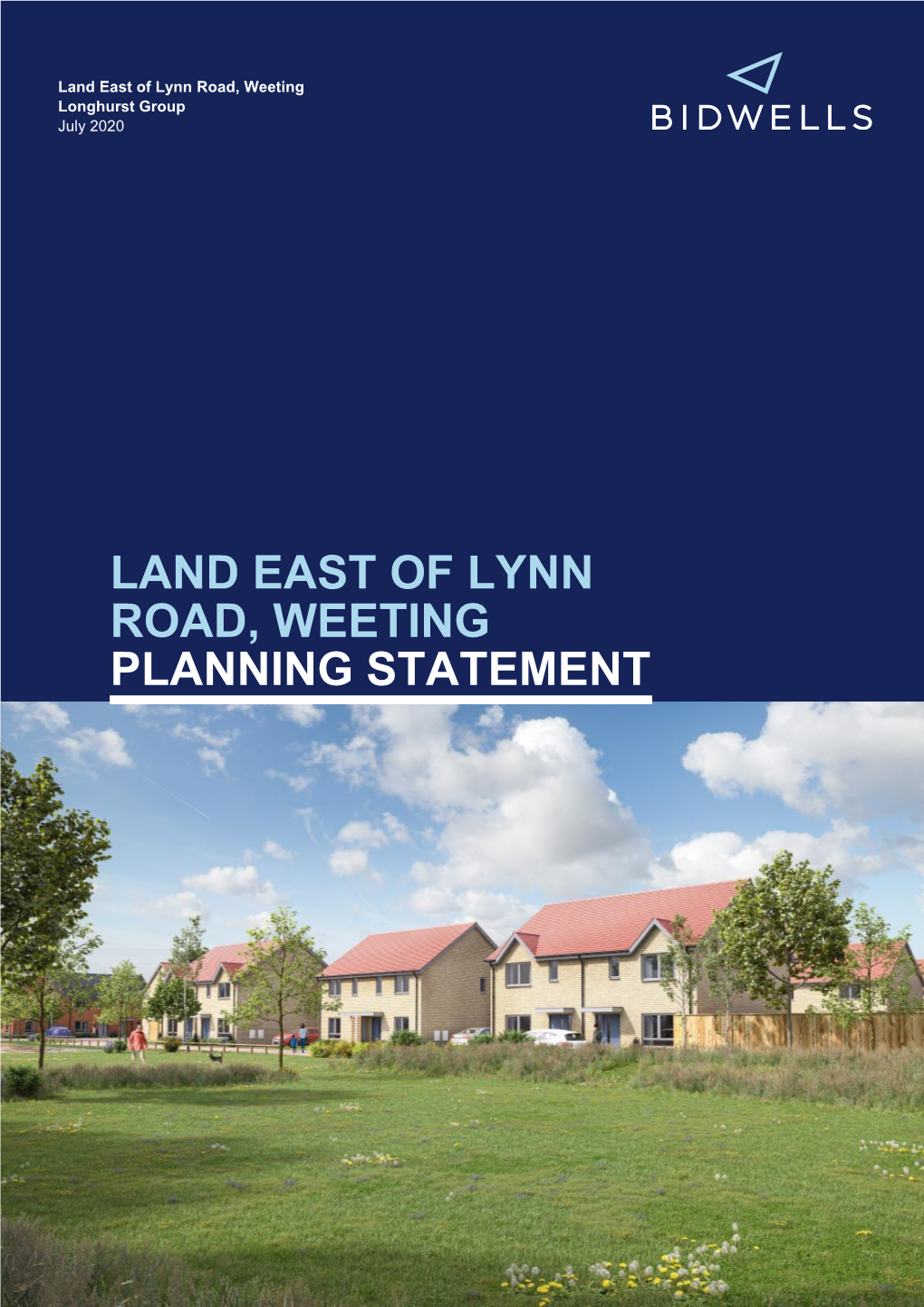 LAND EAST of LYNN ROAD, WEETING PLANNING STATEMENT Planning Statement - Land East of Lynn Road, Weeting