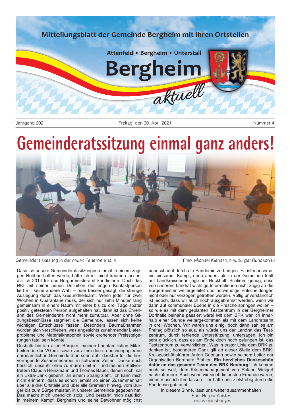 Mitteilungsblatt Gemeinde Bergheim